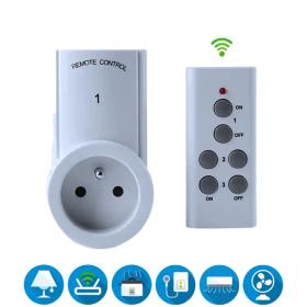 Prise de courant intelligente avec télécommande Sans-fil