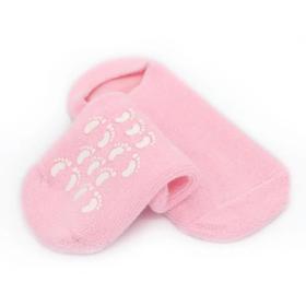 Chaussettes en Gel de Silicone réutilisables, masque pour les pieds, hydratant, blanchissant, exfoliant - جوارب من جل السيليكون لترطيب و تبييض و تقشيير القدم